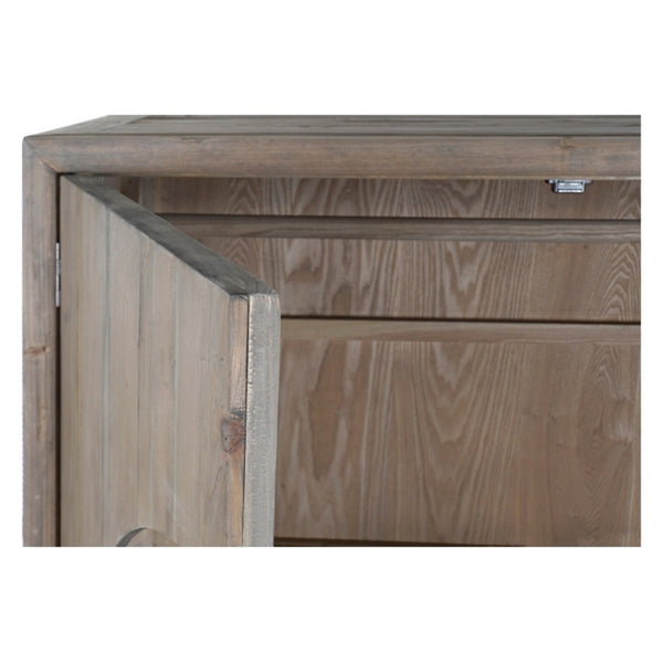 Cupboard DKD Home Decor MB-162823 Brown Golden Metal Poplar 120 x 50 x